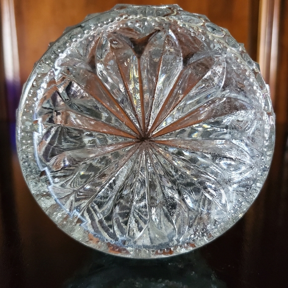 MCM 🇦🇹 Oberglas Austria 7 1/8" Tall Bright Sparkling Glass Vase - Picture 11 of 15